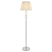Bright Sea Lighting Dahlia Iron &amp; Glass Floor Lamp