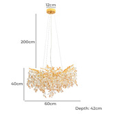 Bright Sea Lighting Roshan 8 Light Pendant