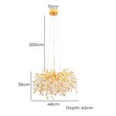 Bright Sea Lighting Roshan 6 Light Pendant