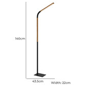 Bright Sea Lighting Saffi Floor Lamp