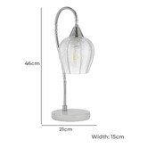 Bright Sea Lighting 46cm Alina Table Lamp