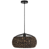 Bright Sea Lighting 40cm Royston Water Hyacinth Pendant Light