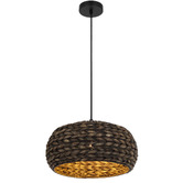Bright Sea Lighting 40cm Royston Water Hyacinth Pendant Light