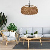 Bright Sea Lighting 40cm Royston Water Hyacinth Pendant Light