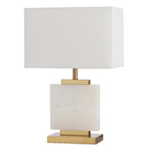 Bright Sea Lighting 53cm Nezrin Marble Table Lamp