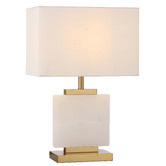 Bright Sea Lighting 53cm Nezrin Marble Table Lamp