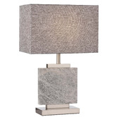 Bright Sea Lighting 53cm Nezrin Marble Table Lamp