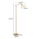 Bright Sea Lighting Rollant Iron Floor Lamp