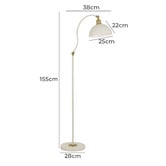 Bright Sea Lighting Antiquity Iron Floor Lamp