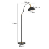 Bright Sea Lighting Antiquity Iron Floor Lamp