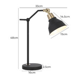 Bright Sea Lighting Rollant Iron Table Lamp