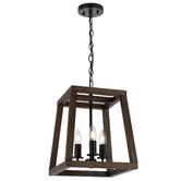 Bright Sea Lighting Urban 3 Light Iron Pendant