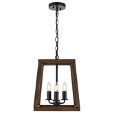 Bright Sea Lighting Urban 3 Light Iron Pendant