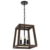 Bright Sea Lighting Urban 3 Light Iron Pendant