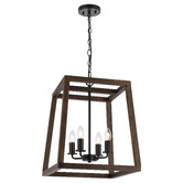 Bright Sea Lighting Urban Iron 4 Light Pendant
