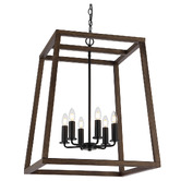Bright Sea Lighting Urban 6 Light Iron Pendant
