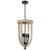 Bright Sea Lighting Tokig 4 Light Iron Pendant