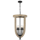 Bright Sea Lighting Tokig 6 Light Iron Pendant