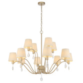 Bright Sea Lighting Elsfjord 12 Light Iron Pendant