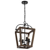 Bright Sea Lighting Sigrid 4 Light Iron Pendant