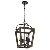 Bright Sea Lighting Sigrid 4 Light Iron Pendant