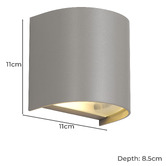 Bright Sea Lighting Vivare Outdoor Wall Light