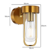 Bright Sea Lighting Idelis Aluminium Outdoor Wall Light