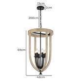 Bright Sea Lighting Tokig 6 Light Iron Pendant