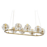 Bright Sea Lighting Anora Iron 8 Light LED Pendant