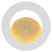 Bright Sea Lighting Eleanor Iron Backlit Ring LED Wall Light