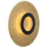Bright Sea Lighting Eleanor Iron Backlit LED Wall Light