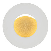 Bright Sea Lighting Eleanor Iron Backlit Ring LED Wall Light