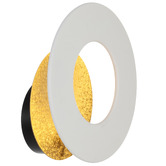 Bright Sea Lighting Eleanor Iron Backlit Ring LED Wall Light