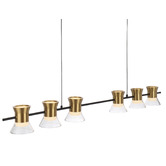 Bright Sea Lighting Shaina 6 Light LED Pendant