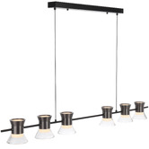 Bright Sea Lighting Shaina 6 Light LED Pendant