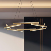 Bright Sea Lighting Bertha 1 Tier LED Pendant Light