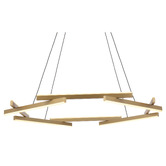 Bright Sea Lighting Bertha 1 Tier LED Pendant Light