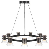 Bright Sea Lighting Shaina 9 Light LED Pendant