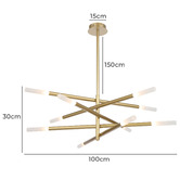 Bright Sea Lighting Jomei 10 Light LED Pendant