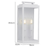 Bright Sea Lighting Nera 2 Light Outdoor Wall Light