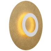 Bright Sea Lighting Eleanor Iron Backlit LED Wall Light