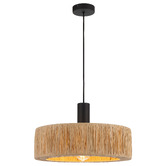 Bright Sea Lighting Calix Raffia Pendant Light