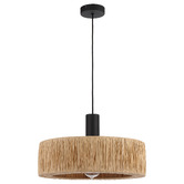 Bright Sea Lighting Calix Raffia Pendant Light
