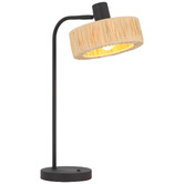 Bright Sea Lighting 50cm Calix Raffia Table Lamp