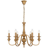 Bright Sea Lighting Astra Iron 6 Light Pendant
