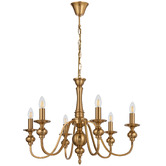 Bright Sea Lighting Astra Iron 6 Light Pendant