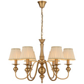Bright Sea Lighting Astra Iron 6 Light Pendant with Shades