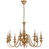 Bright Sea Lighting Astra Iron 8 Light Pendant