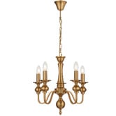 Bright Sea Lighting Astra Iron 5 Light Pendant
