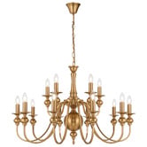 Bright Sea Lighting Astra Iron 15 Light Pendant
